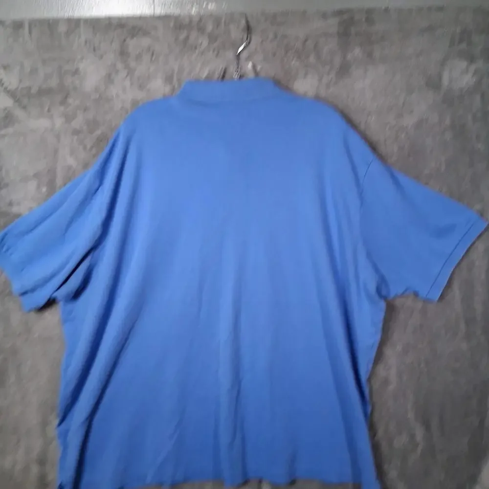 Polo ralph Lauren Polo Shirt‎ Men Size 4XB Blue Embroidered Pony Short Sleeve